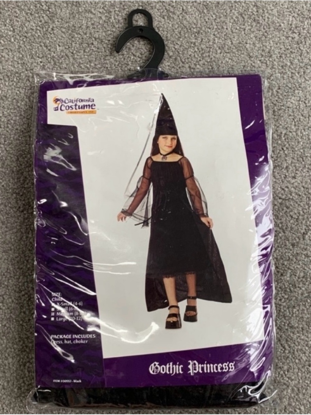 Gothic Princess Kids Halloween Costume